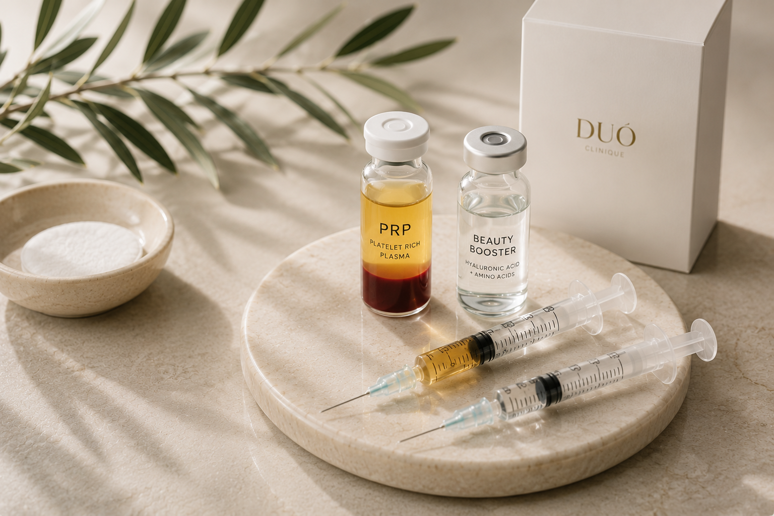 PRP et Beauty Booster à la Clinique DUÓ