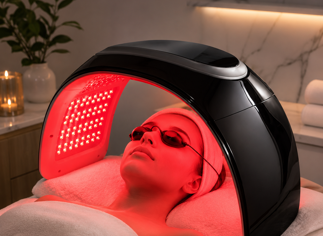 Traitement LED rouge